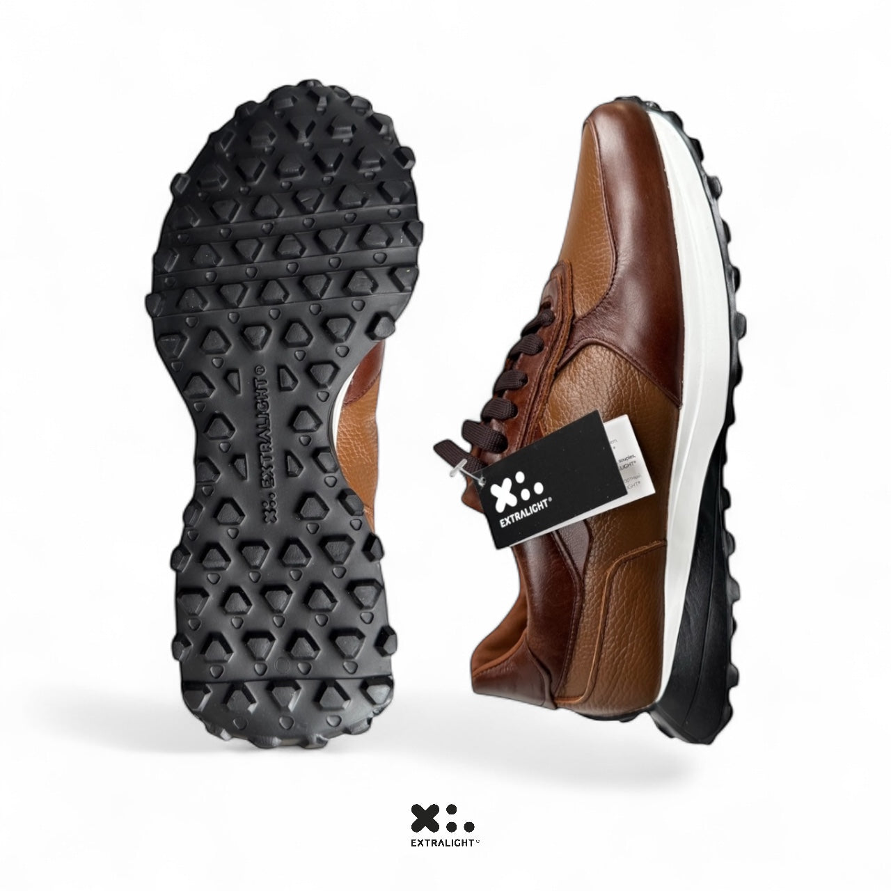 sneaker de piel venado miel 20k15 extralight