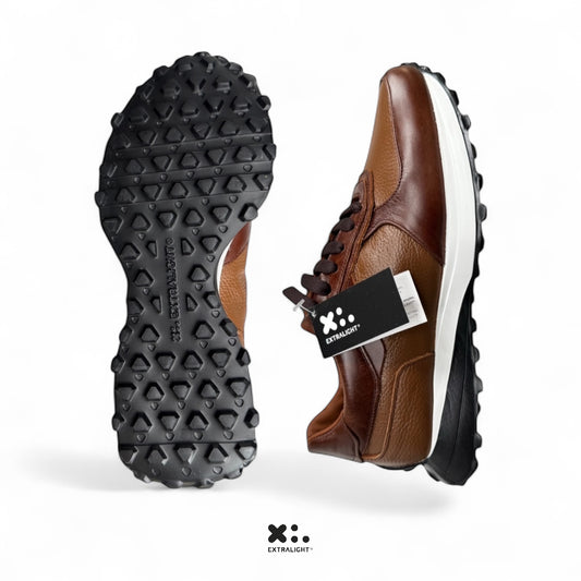 sneaker de piel venado miel 20k15 extralight