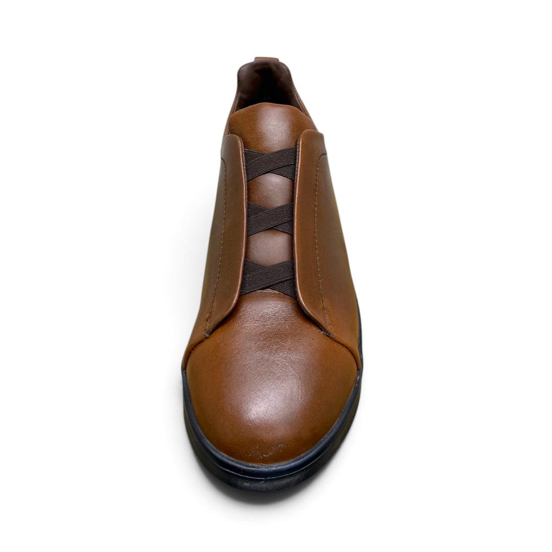 MACRINO- piel cognac