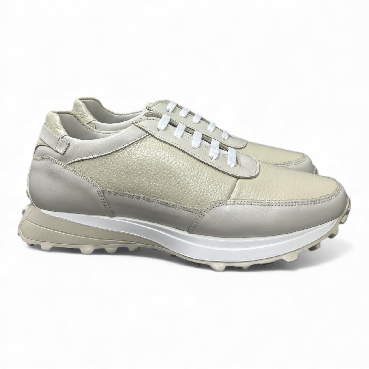 SNEAKER 20K CREAM - piel extralight