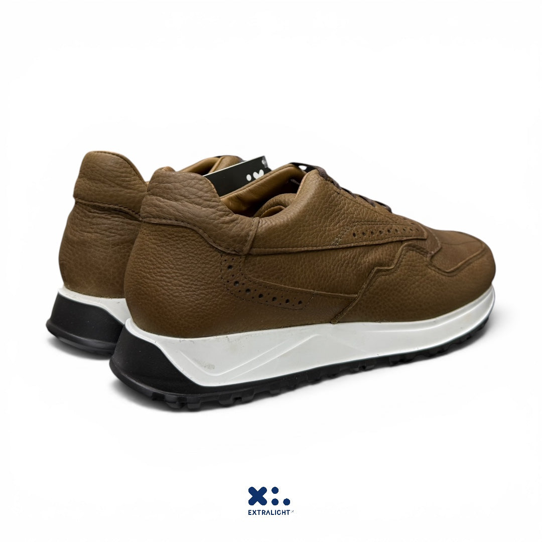 sneaker bostoni - piel venado fango extralight