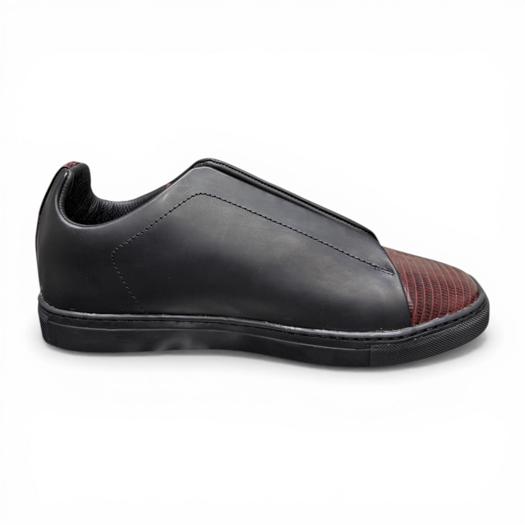 MAISON - piel / lizard red intense