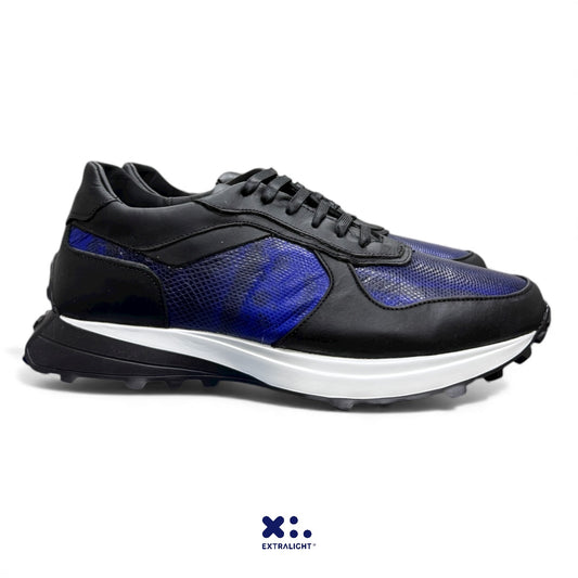 sneaker de piel serpiente blue alien carunga legit 20k15 extralight