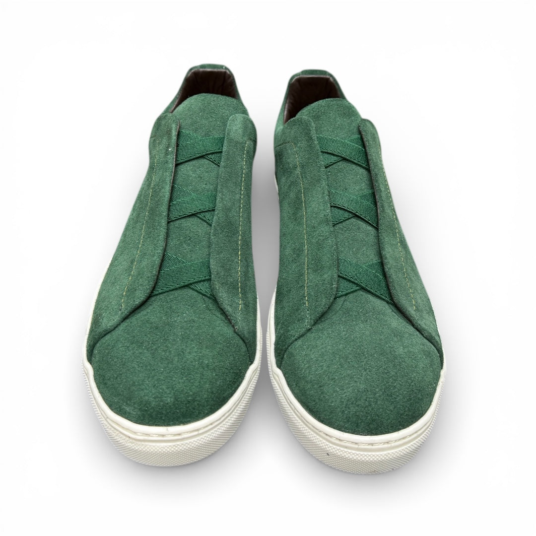 MAISON LUCCI GREEN - piel gamuza