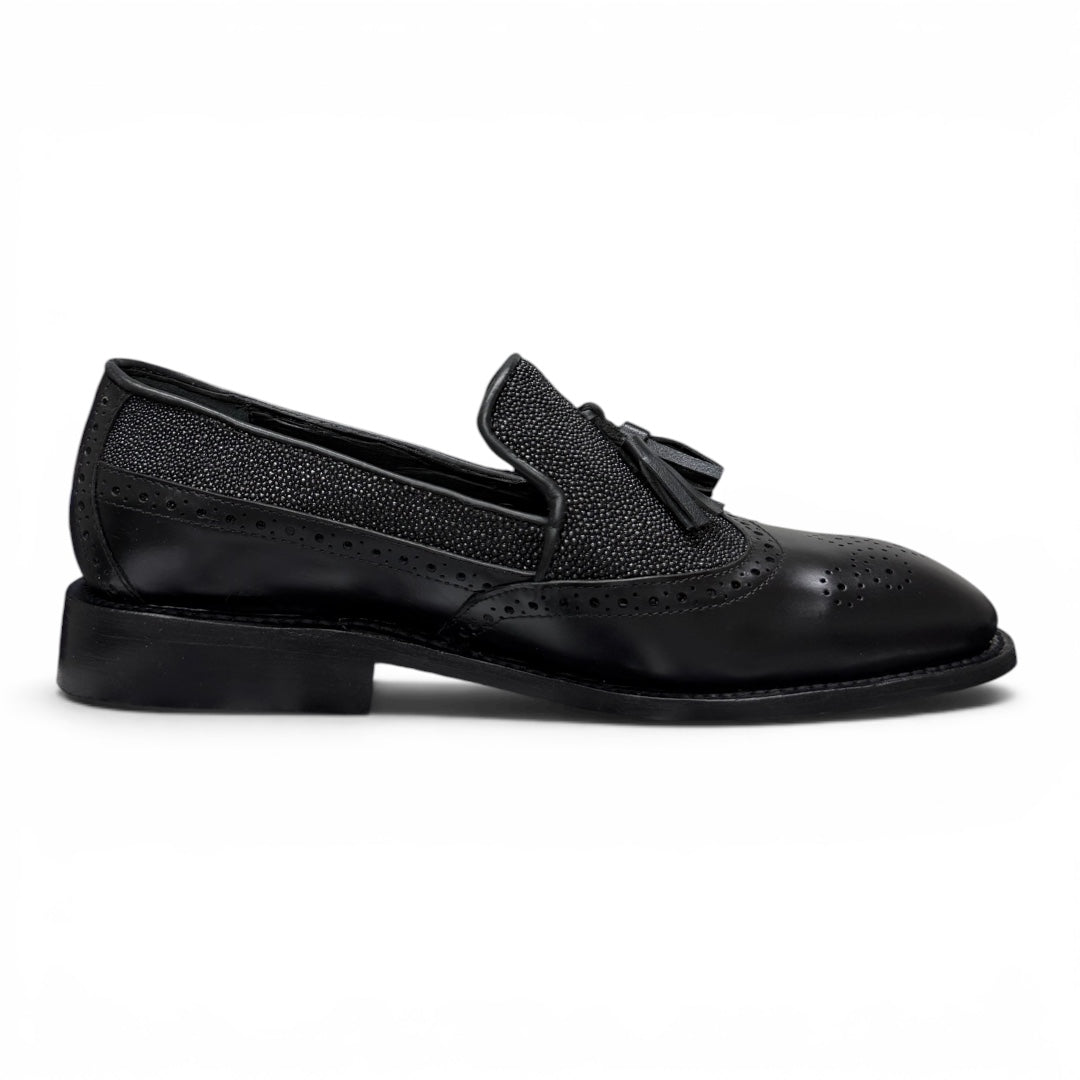 Loafers gianluca piel / Mantarraya  black
