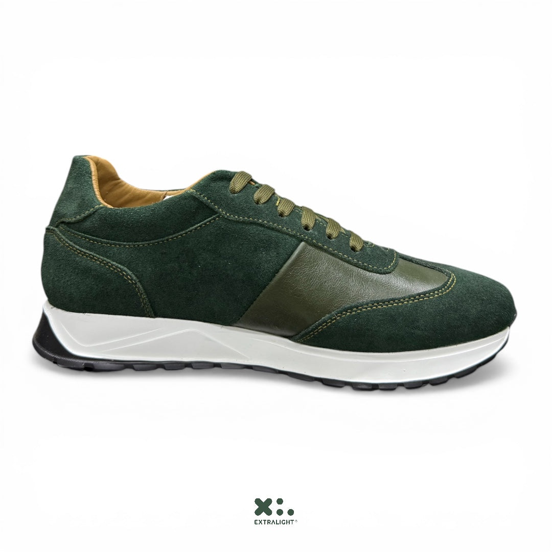 sneaker carson - piel green Extralight®