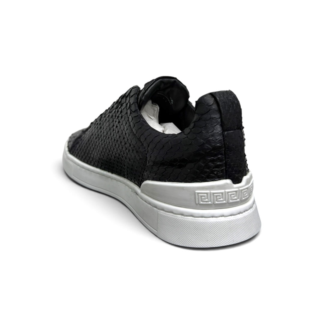 MACRINO- piel pyton Exotic full black