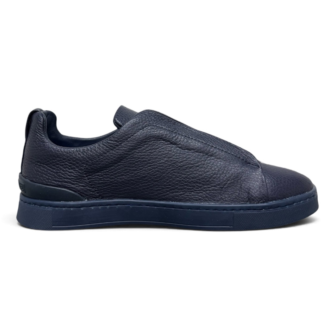 MACRINO- piel venado total bleu marino