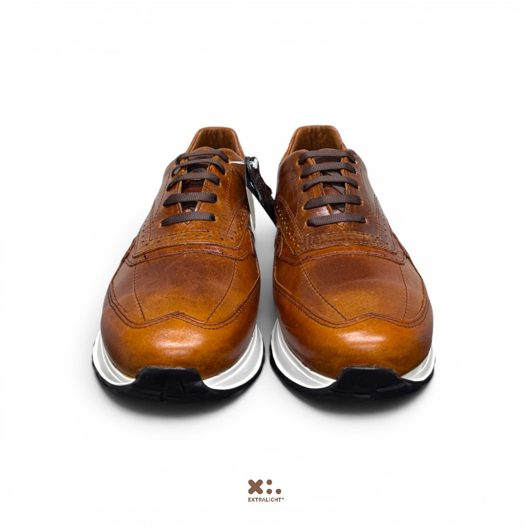 sneaker bostoni - piel caoba pulop extralight