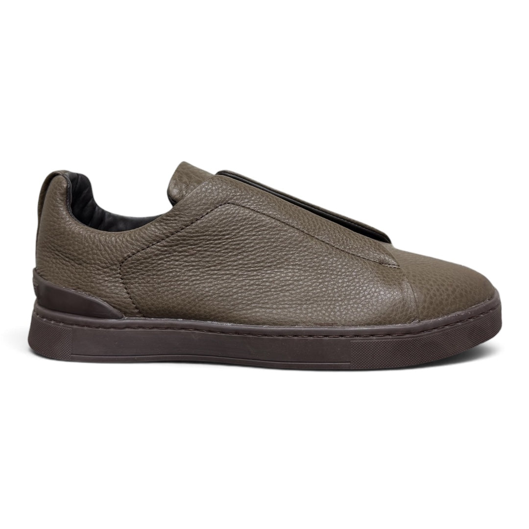 MACRINO- piel venado total panthano Olive
