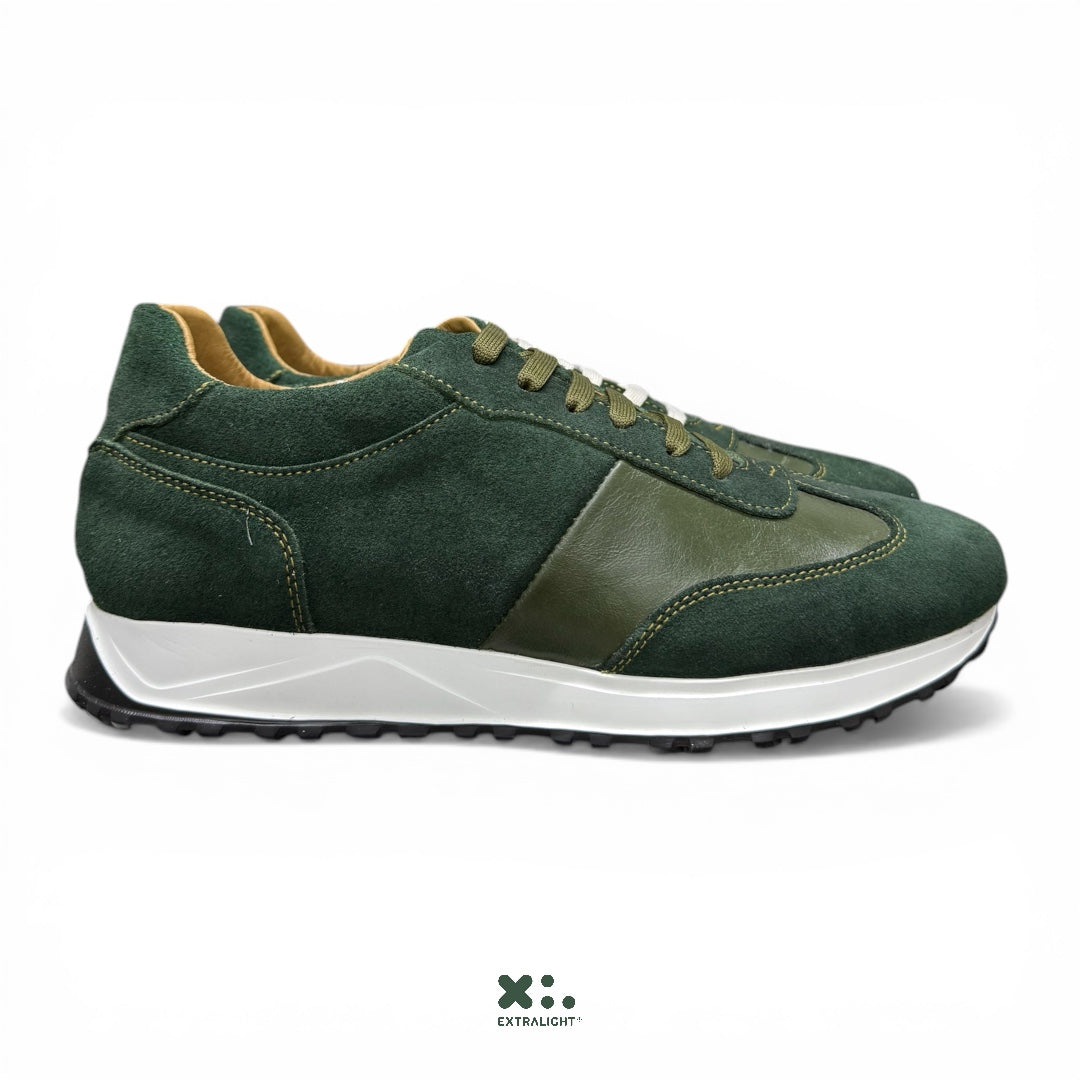 sneaker carson - piel green Extralight®