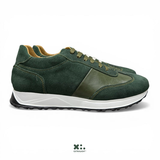 sneaker carson - piel green Extralight®