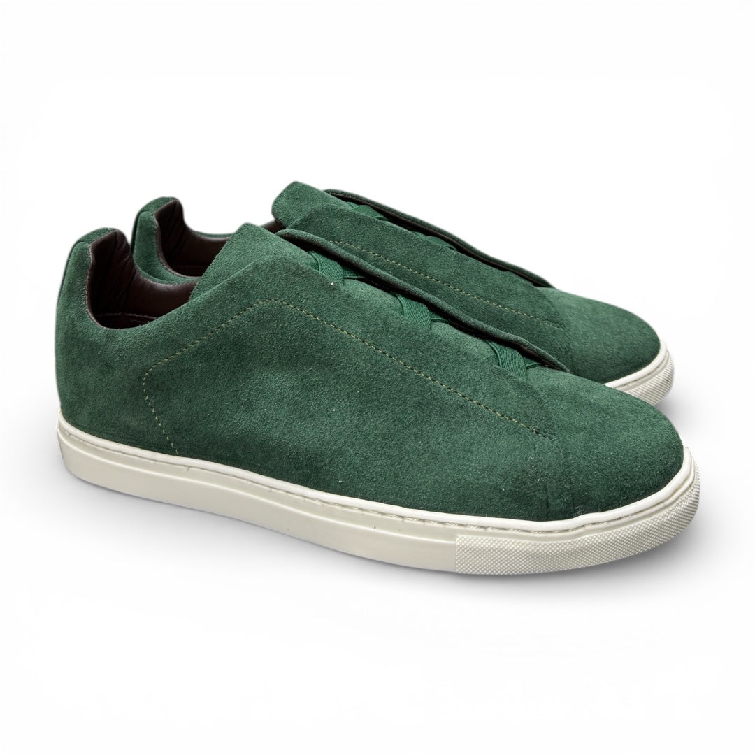 MAISON LUCCI GREEN - piel gamuza