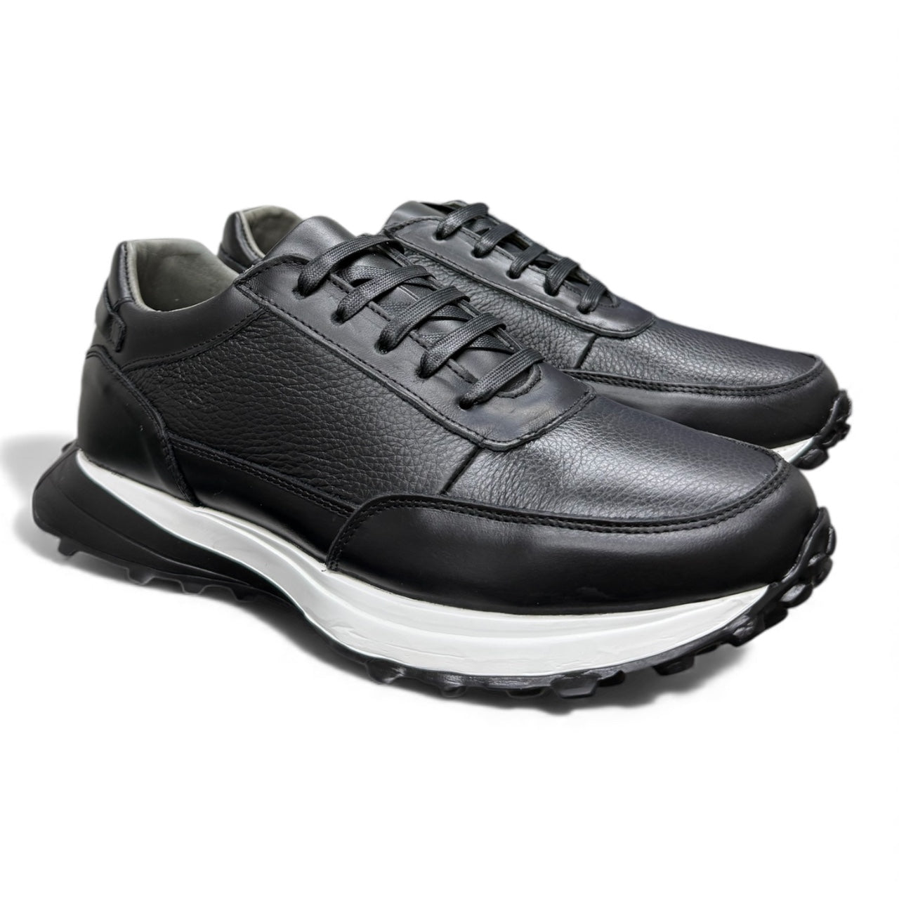 SNEAKER 20K BLACK NIGHT - piel