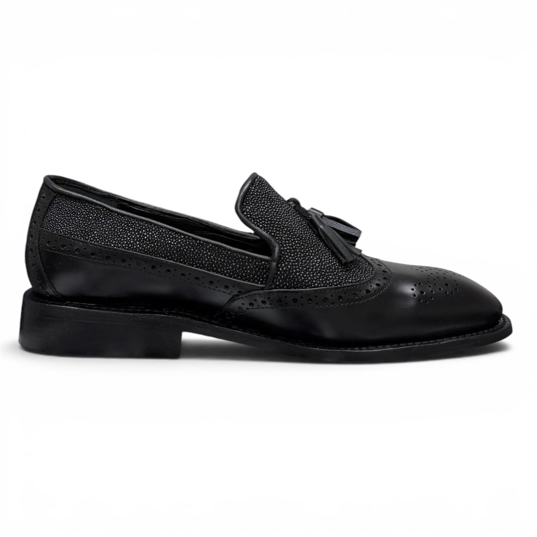 Loafers gianluca piel / Mantarraya  black