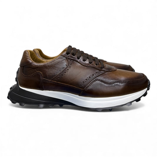 SNEAKER 20K10 WHISKEY - piel extralight