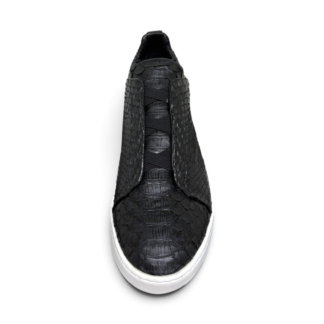 MACRINO- piel pyton Exotic full black
