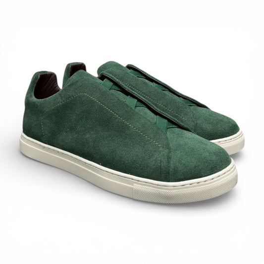 MAISON LUCCI GREEN - piel gamuza