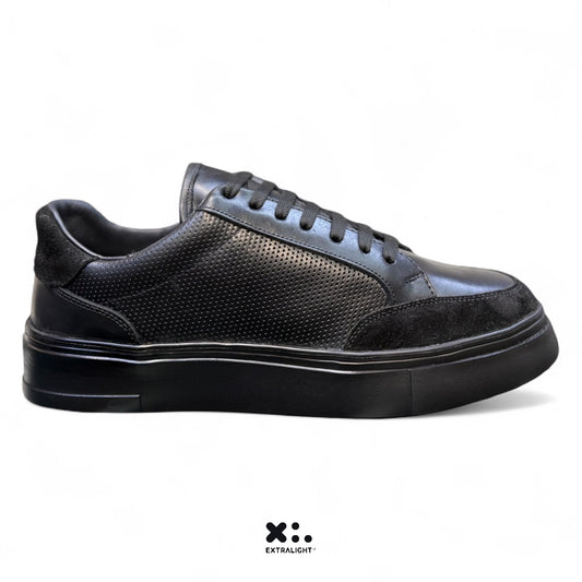sneaker de piel pullup dark venado 16k extralight