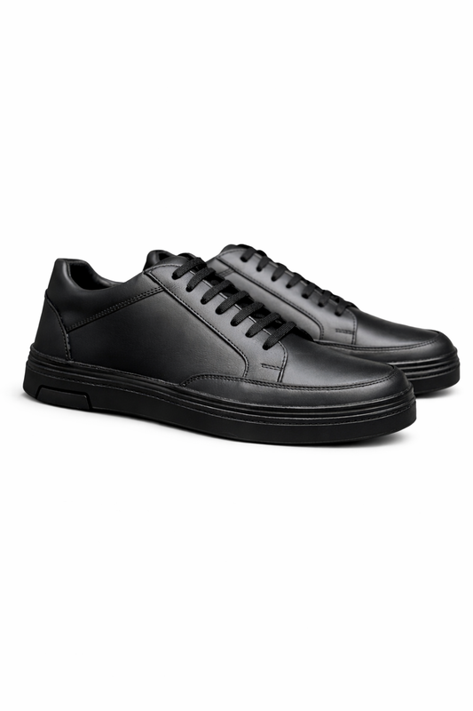 Tenis de piel 9002 - full Black