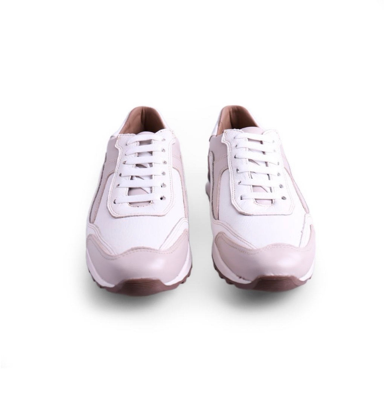 tenis de piel color blanco piel flother / piel hielo / mod 6005