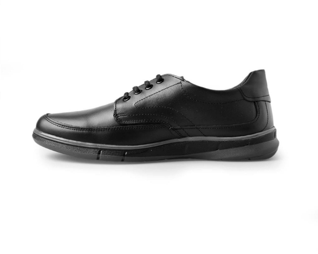 zapatos de piel napa en color negro mod 1036