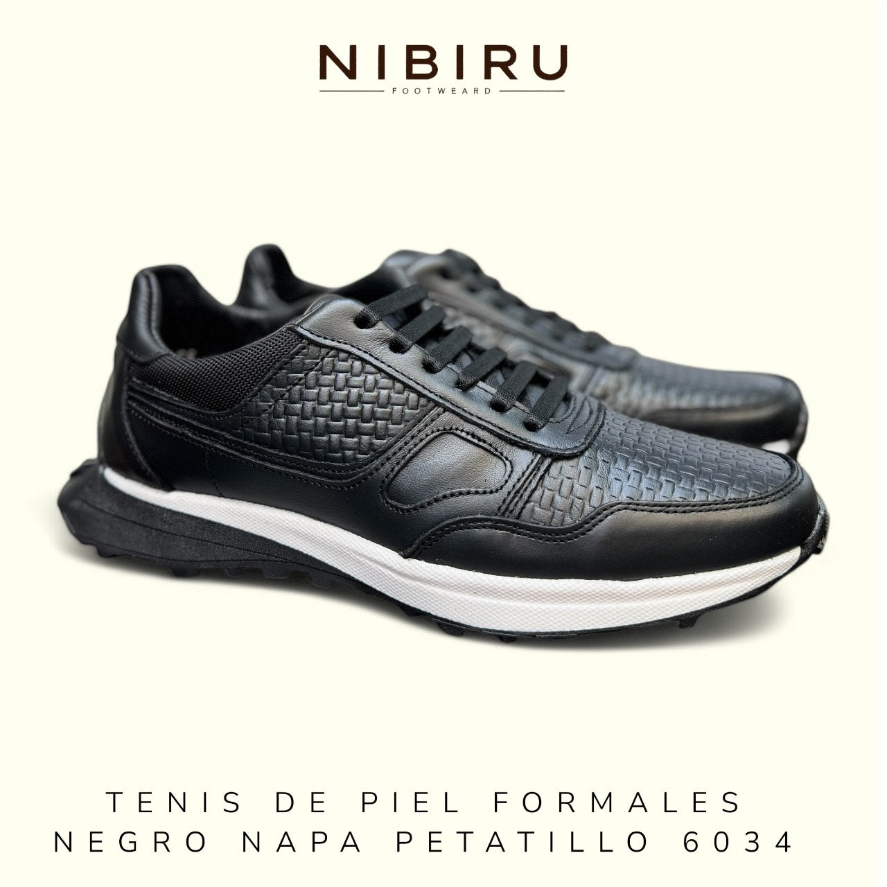 tenis de piel 6034 - napa petatillo