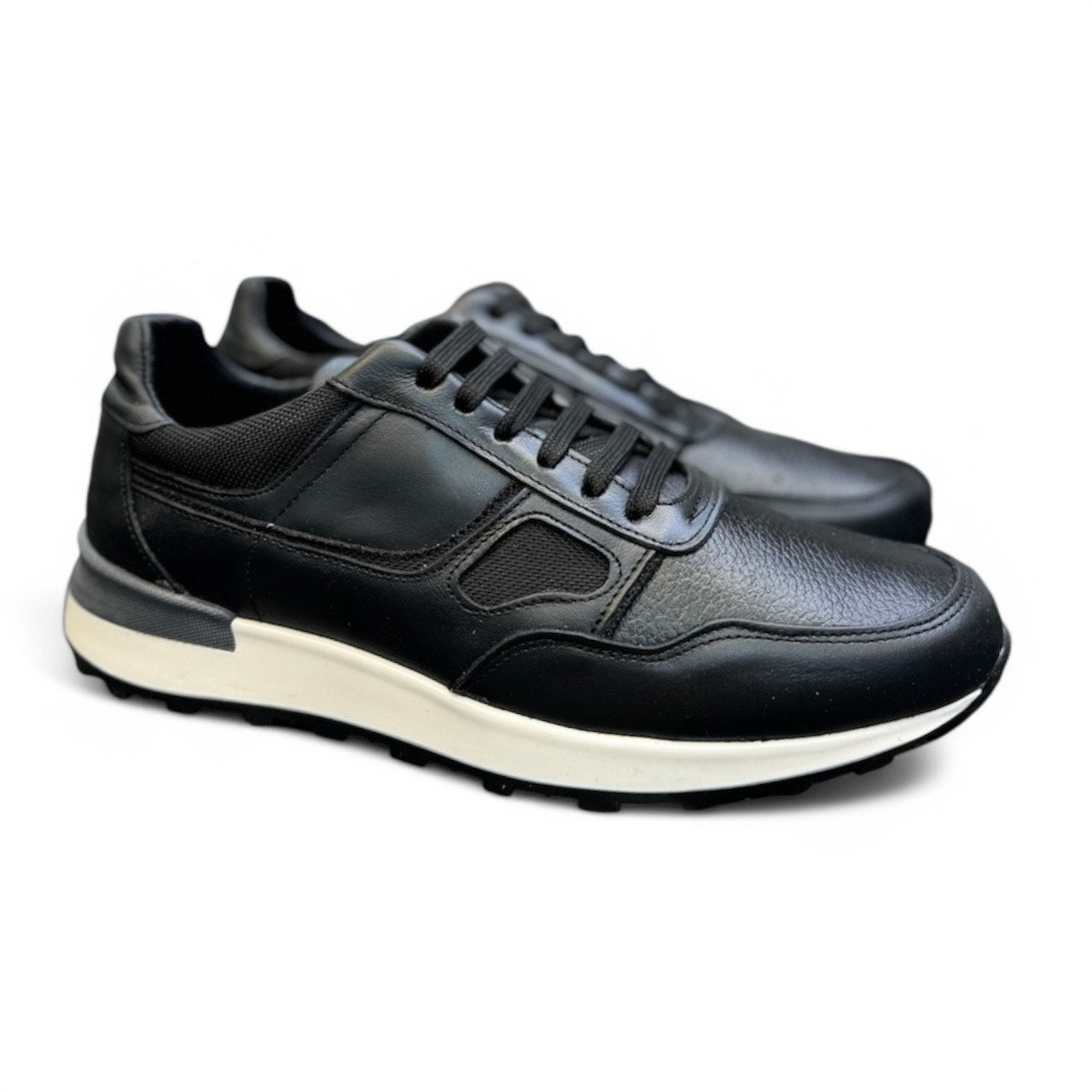 Tenis de piel 6034 - suave black