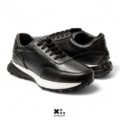 sneakers de piel negro extralight mod james